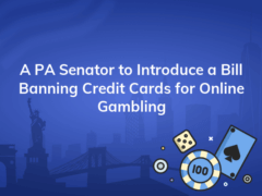 a pa senator to introduce a bill banning credit cards for online gambling 240x180