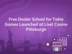 free dealer school for table games launched at live casino pittsburgh 240x180