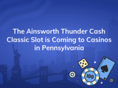 the ainsworth thunder cash classic slot is coming to casinos in pennsylvania 240x180