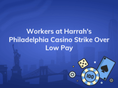 workers at harrahs philadelphia casino strike over low pay 240x180