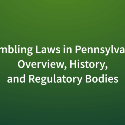 Pennsylvania Gambling Laws