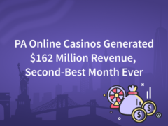 pa online casinos generated 162 million revenue second best month ever 240x180
